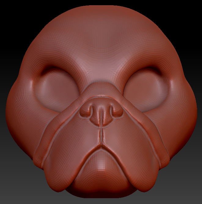 Gender Neutral Pug Head Base