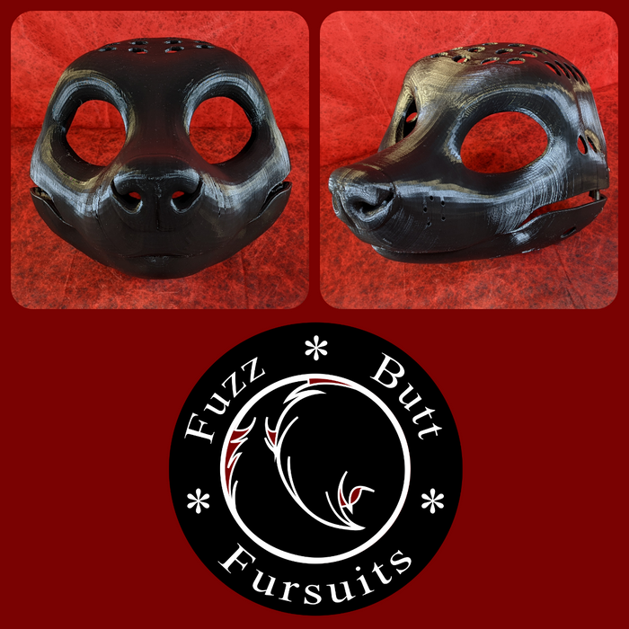 Gender Neutral Raccoon Head Base Variant 1