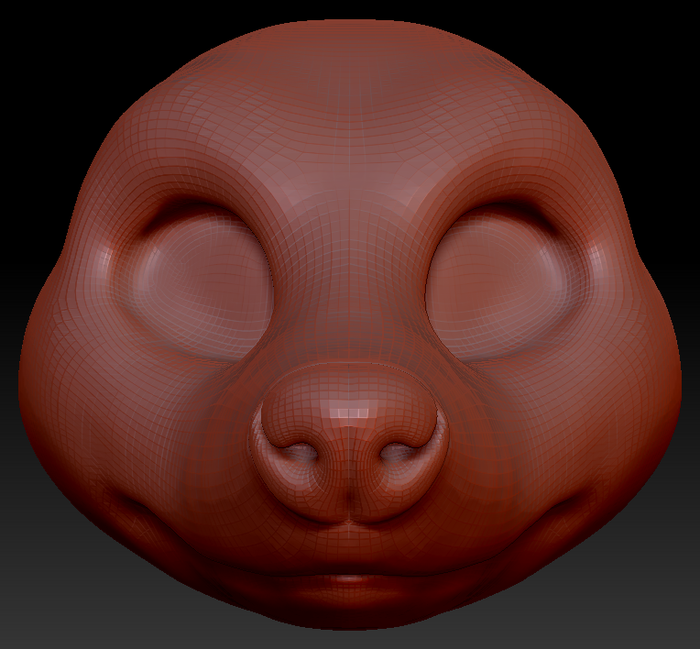 Gender Neutral Raccoon Head Base Variant 1