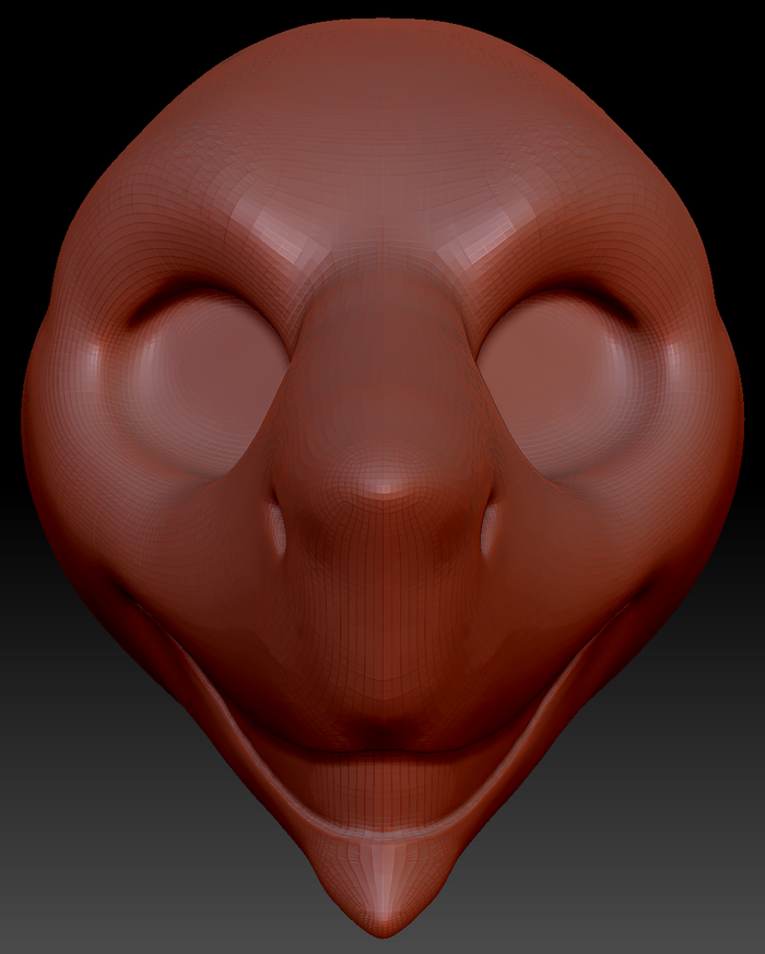 Gender Neutral Sergal Static Jaw Head Base