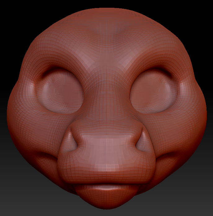 Gender Neutral Short-nosed Angel Dragon Head Base Variant 1