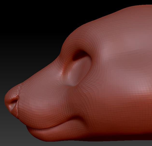 Gender Neutral Tasmanian Devil Head Base