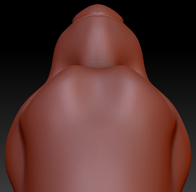 Gender Neutral Toony Otter Head Base Variant 1