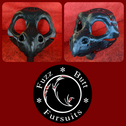 Gender Neutral Toony Point-nosed Dragon Head Base Variant 1