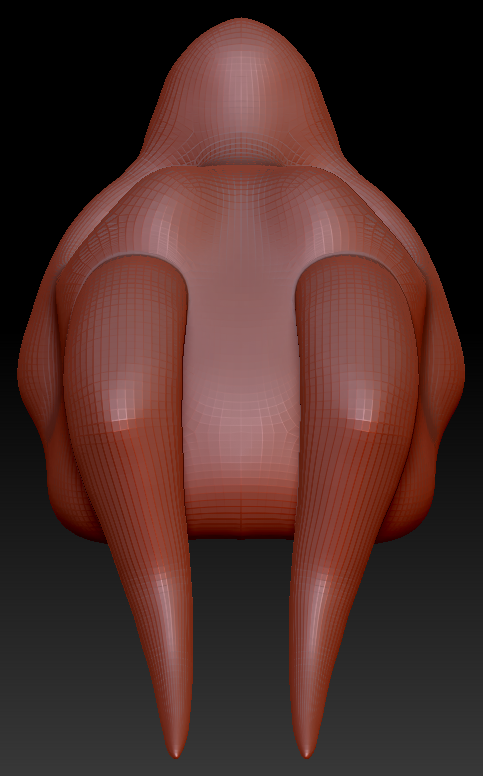 Gender Neutral Toony Round-nosed Dragon Head Base Complex Variant 3