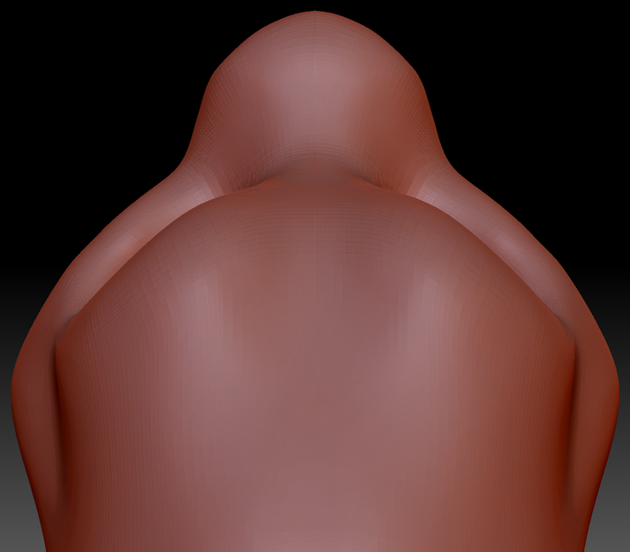Gender Neutral Toony Round-nosed Dragon Head Base Variant 3