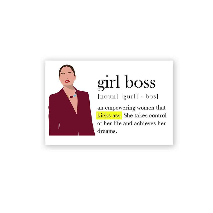 Girl Boss Sticker - Stickers | STICK IT UP