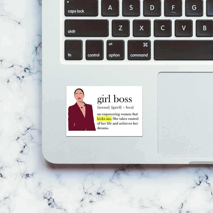 Girl Boss Sticker - Stickers | STICK IT UP