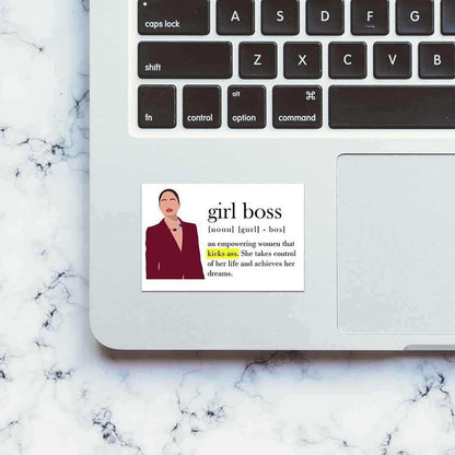 Girl Boss Sticker - Stickers | STICK IT UP