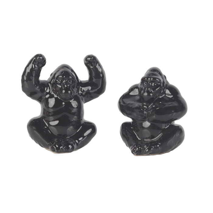 Gorilla Salt & Pepper Shakers