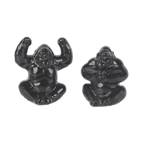 Gorilla Salt & Pepper Shakers