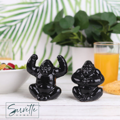 Gorilla Salt & Pepper Shakers
