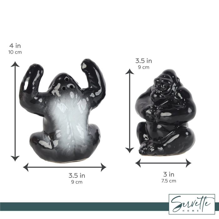 Gorilla Salt & Pepper Shakers