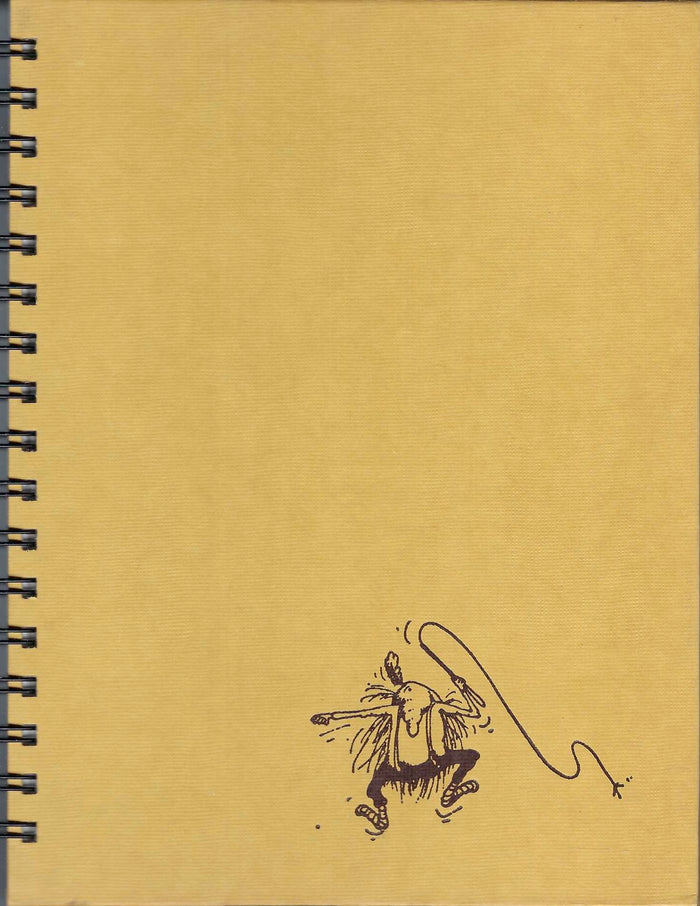 (Graphic Only) Yellow Cover with an Image of an Animal Fishing