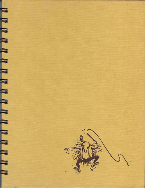 (Graphic Only) Yellow Cover with an Image of an Animal Fishing