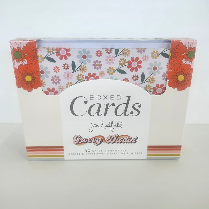 "Groovy Darlin'" Boxed Cards