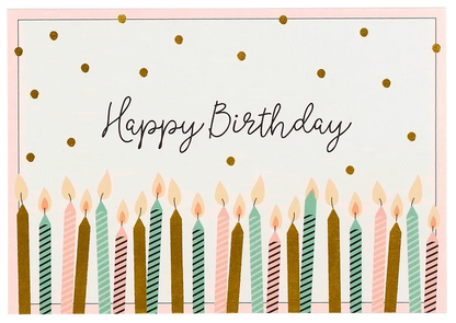 "Happy Birthday" Note Cards