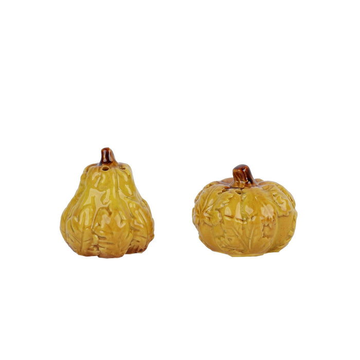 Harvest Salt and Pepper Shakers - Green