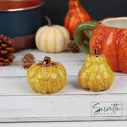 Harvest Salt and Pepper Shakers - Green