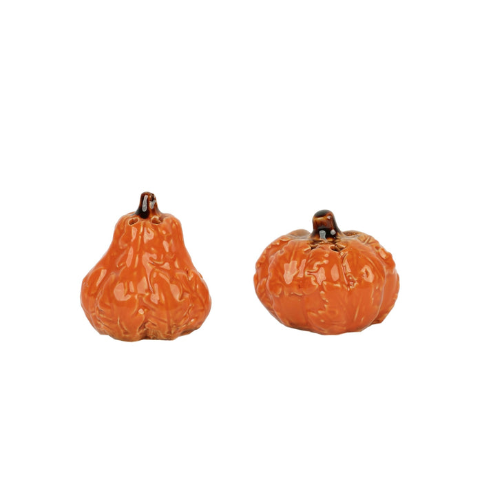 Harvest Salt and Pepper Shakers - Orange