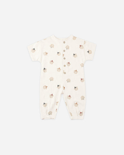 hayes jumpsuit in winter bears