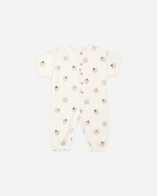 hayes jumpsuit in winter bears