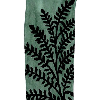Headbands - Leafy Branch on Moss Green by Windsparrow Studio