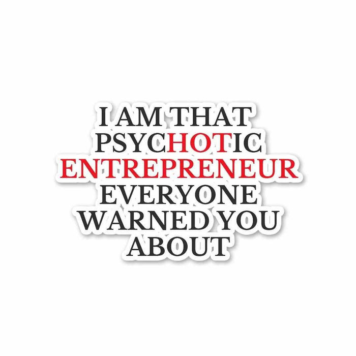 HOT ENTREPRENEUR Sticker - Stickers | STICK IT UP
