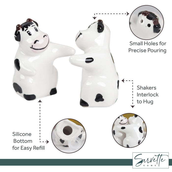 Hugging Cows Salt and Pepper Shaker