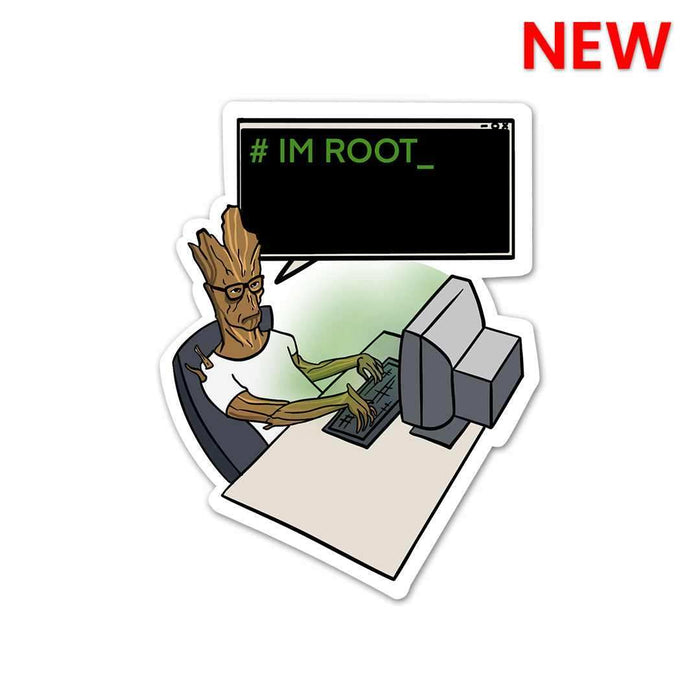 I AM gROOT Sticker - Stickers | STICK IT UP