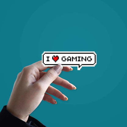 I Love Gaming Sticker - Stickers | STICK IT UP