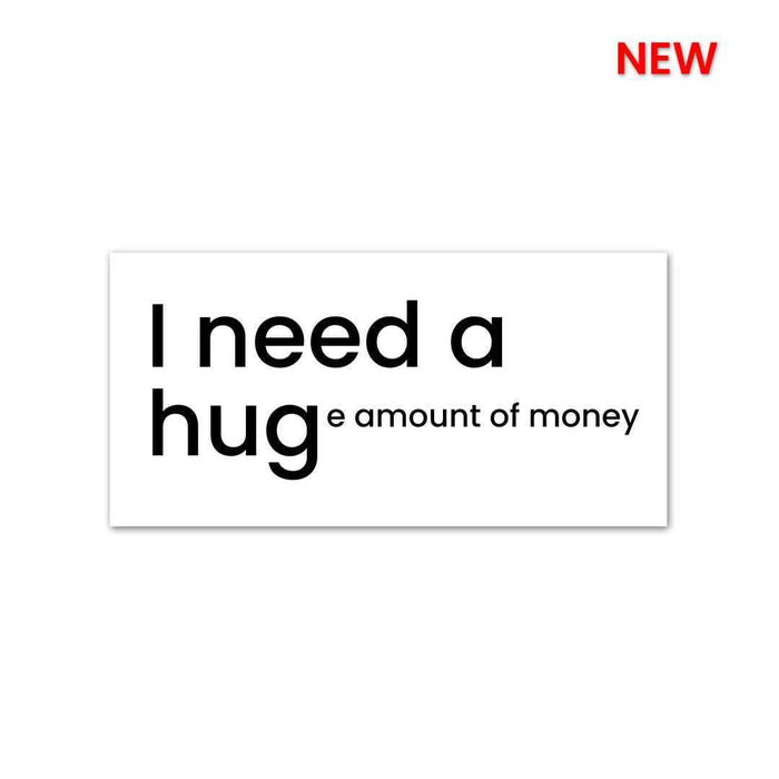 I Need a Hug Sticker - Stickers | STICK IT UP