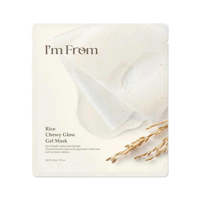 [I'm from] Rice Chewy Glow Gel Mask 34g*5EA
