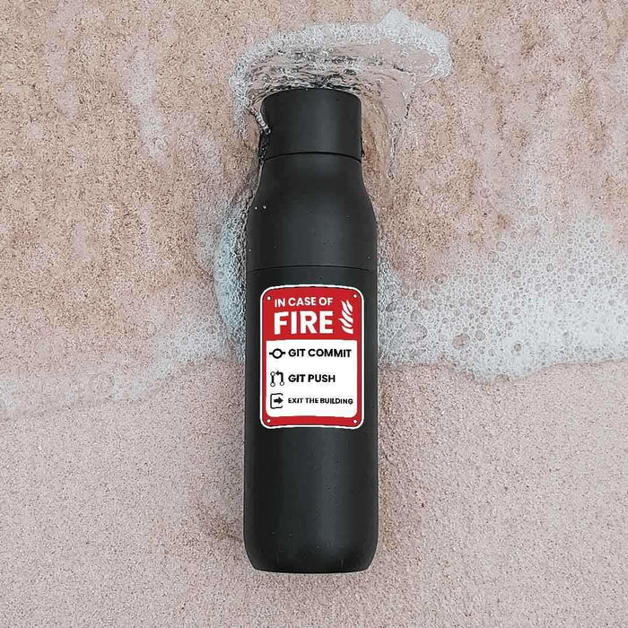 In case of fire Sticker - Stickers | STICK IT UP