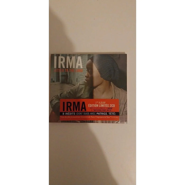 CD IRMA Letter to the Lord Édition Limitée 2CD — 1er album soul folk — Singles I Know Watching Crap on TV — Duos Patrice Tété — My Major Company