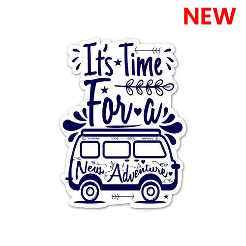 It's Time For A Travel Sticker - Stickers | STICK IT UP