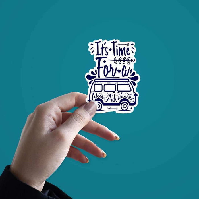 It's Time For A Travel Sticker - Stickers | STICK IT UP