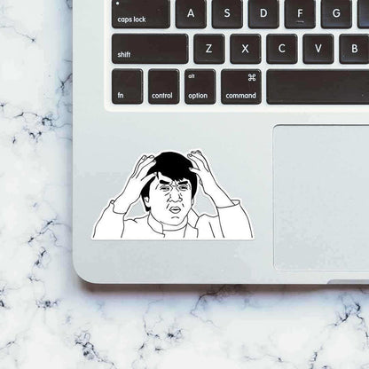 Jackie Chan Says What? Sticker - Stickers | STICK IT UP