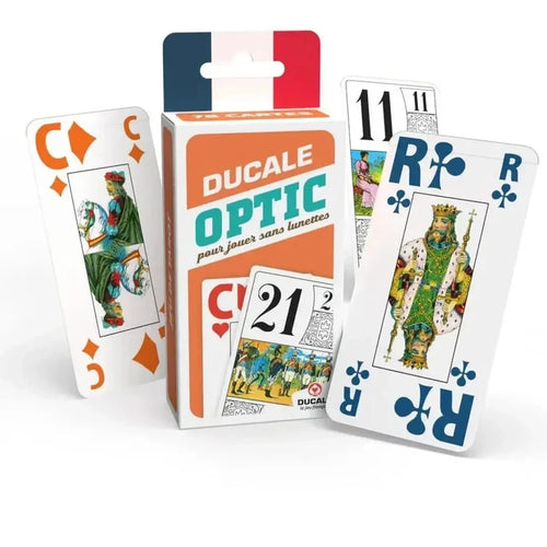 Jeu de tarot gros caractères pour malvoyants 78 cartes