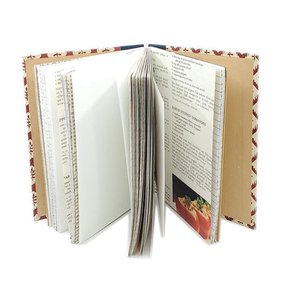 Journal - Wire-Bound Mixed Paper Notebook (Cookbook Theme, Assorted) by Original Brooks