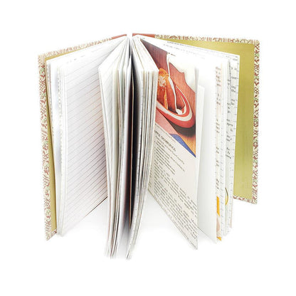 Journal - Wire-Bound Mixed Paper Notebook (Cookbook Theme, Assorted) by Original Brooks