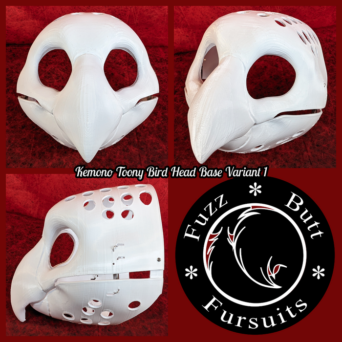 Kemono Toony Bird Head Base Variant 1