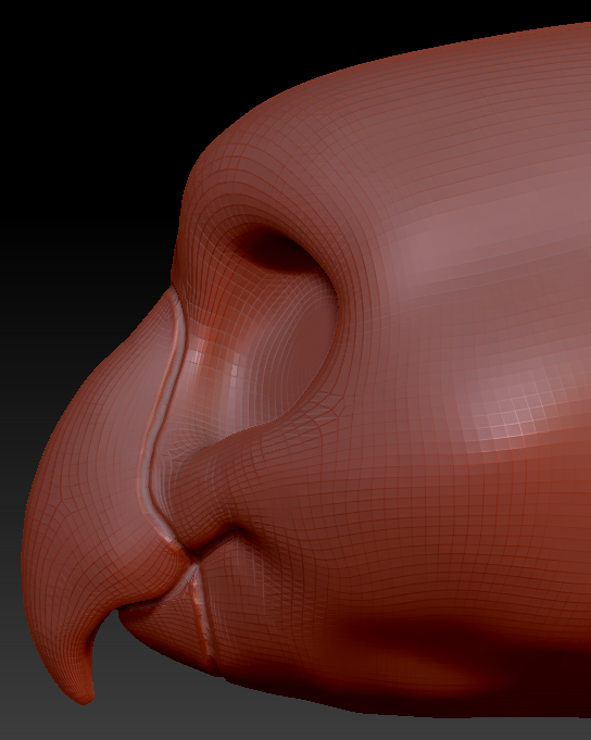 Kemono Toony Bird Head Base Variant 1