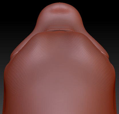 Kemono Toony Bird Head Base Variant 4