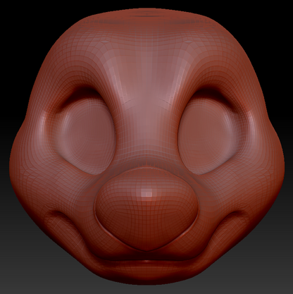 Kemono Toony Canine Head Base Variant 1