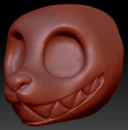 Kemono Toony Canine Head Base Variant 3