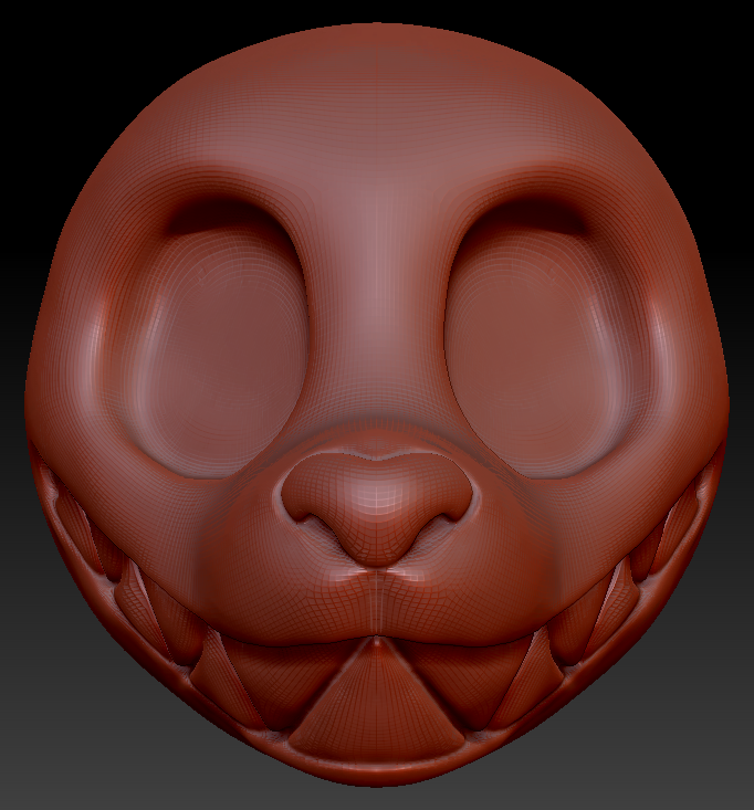 Kemono Toony Canine Head Base Variant 3