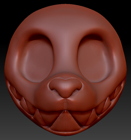 Kemono Toony Canine Head Base Variant 3