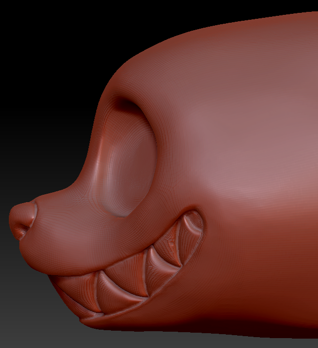 Kemono Toony Canine Head Base Variant 3