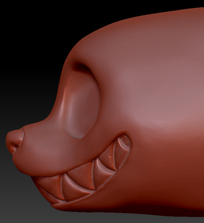 Kemono Toony Canine Head Base Variant 3
